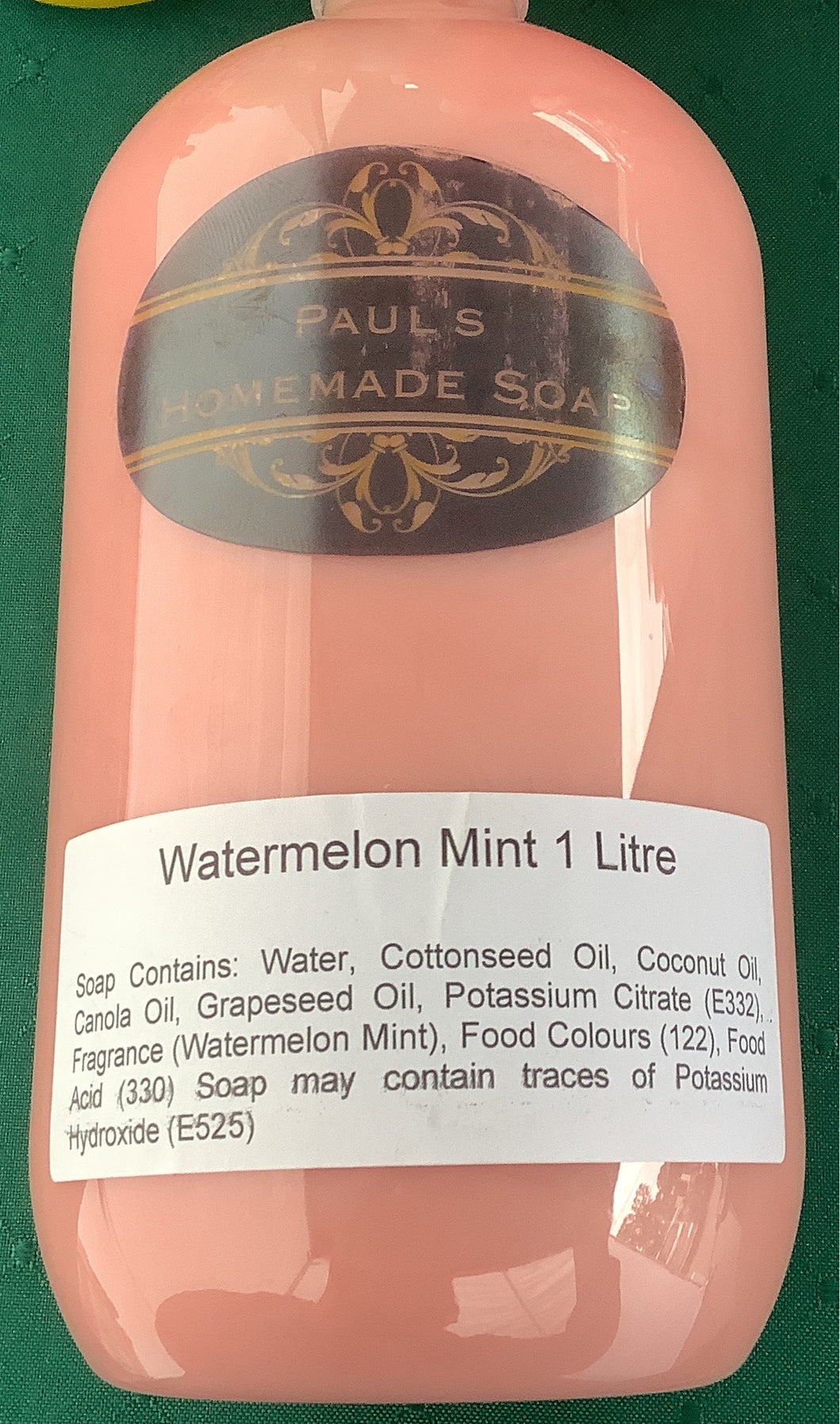 Watermelon Mint Natural Soap